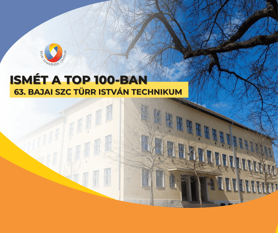 ISMÉT A TOP100-BAN A TECHNIKUMOK KÖZÖTT